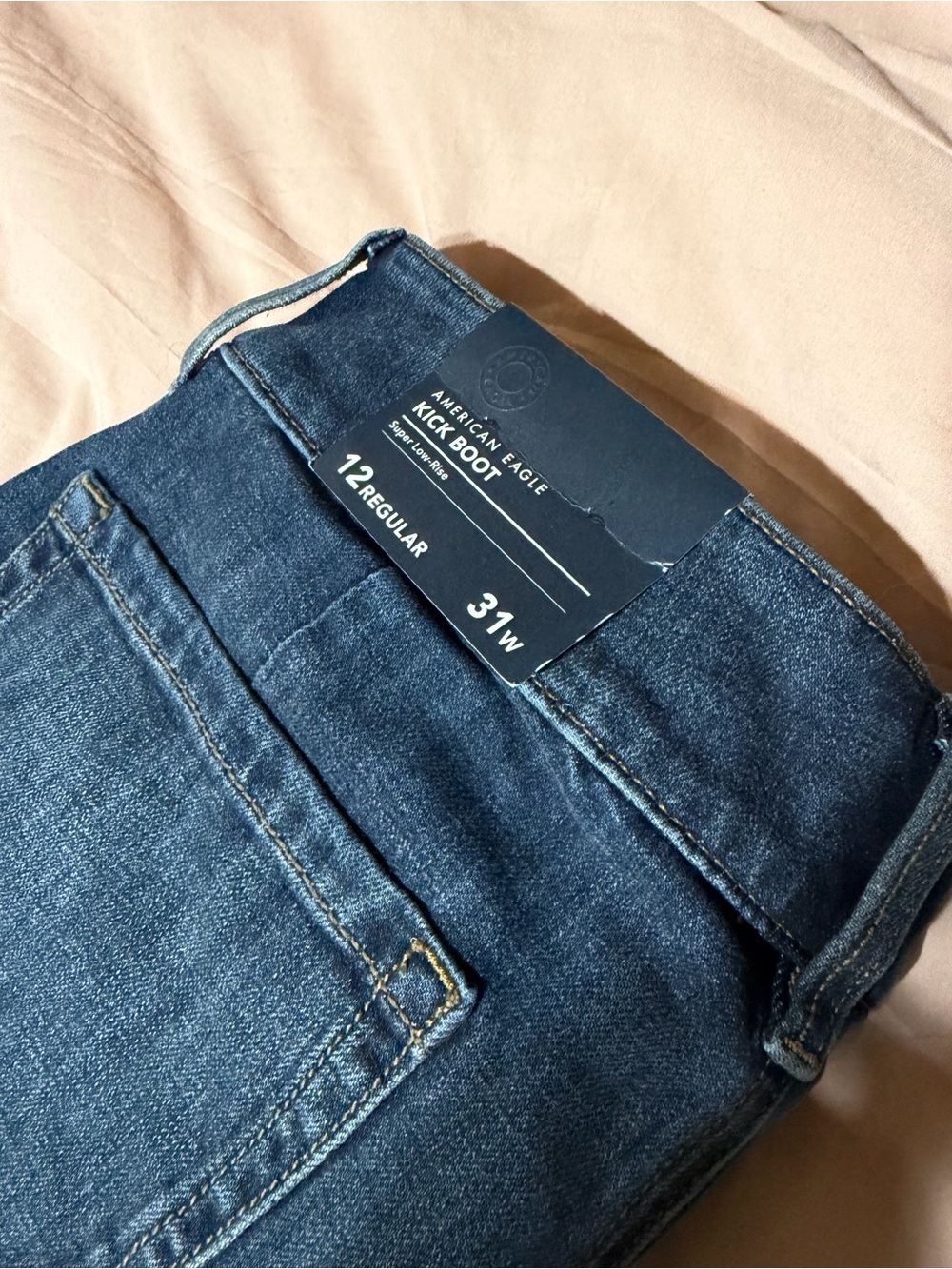 American Eagle Outfitters Women’s Dark Blue Bootcut Jeans